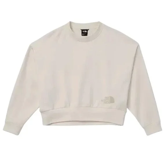 North Face Horizon Performance Crew Sweatshirt - Gardenia White - Size XS - Picture 5 of 7